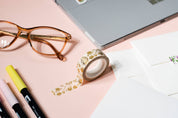 Honeybee Gold Foil Washi Tape