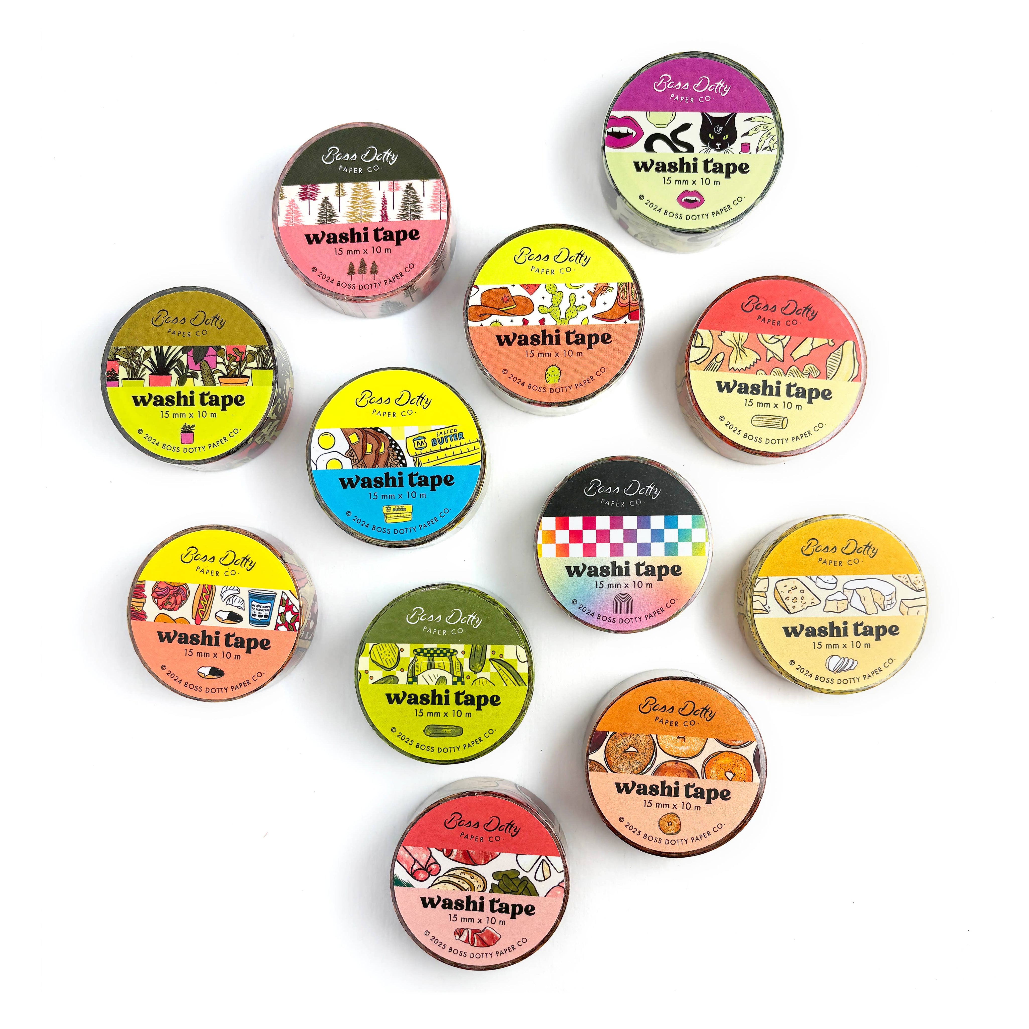 Bagel Pattern Washi Tape