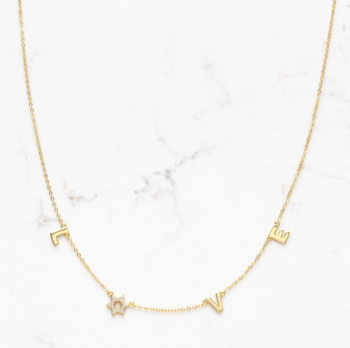 Love Star Necklace - Star only CZ
