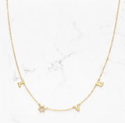Love Star Necklace - Star only CZ