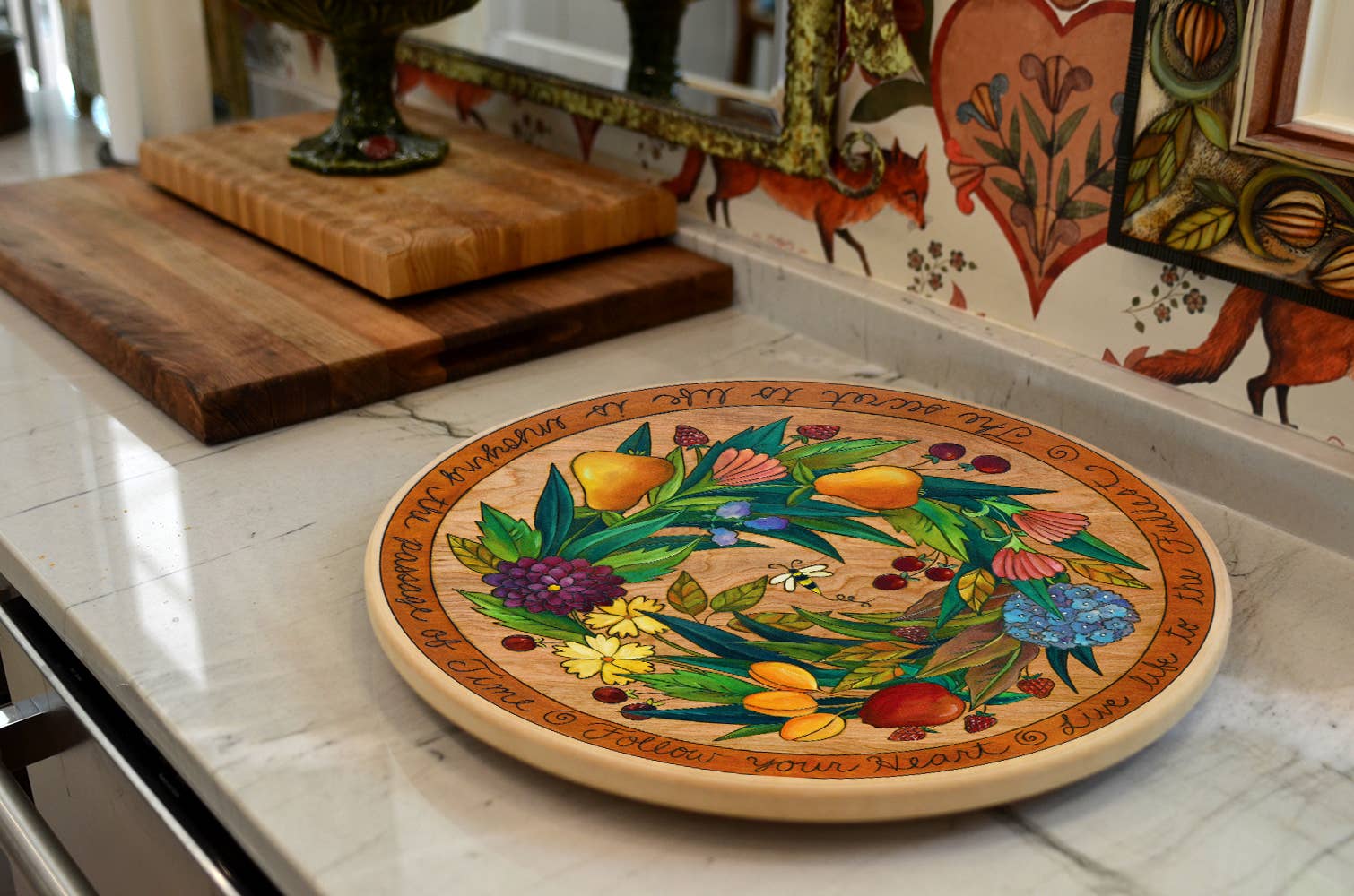 "Bee Heaven" Lazy Susan