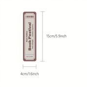 Book Club Ticket Bookmarks | Literary Bookmarks Set