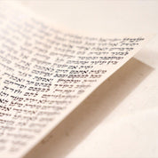 Handwritten Kosher Mezuzah Scroll -Certified Sofer Stam -  (3"–5")