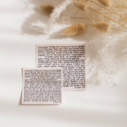 Kosher Scroll for Mezuzah – Fits Small & Standard Cases (3"–5")
