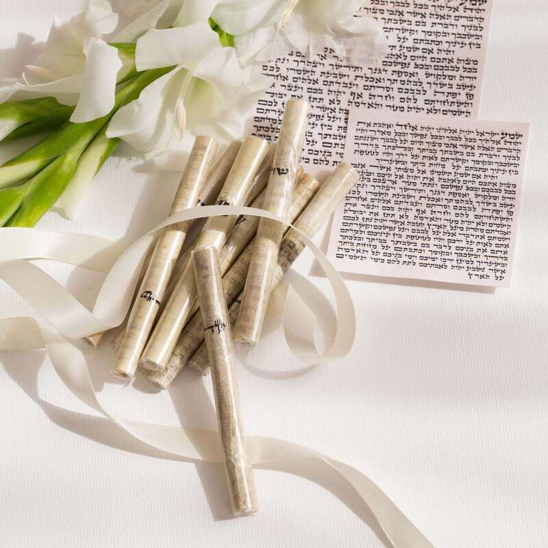 Handwritten Kosher Mezuzah Scroll -Certified Sofer Stam -  (3"–5")