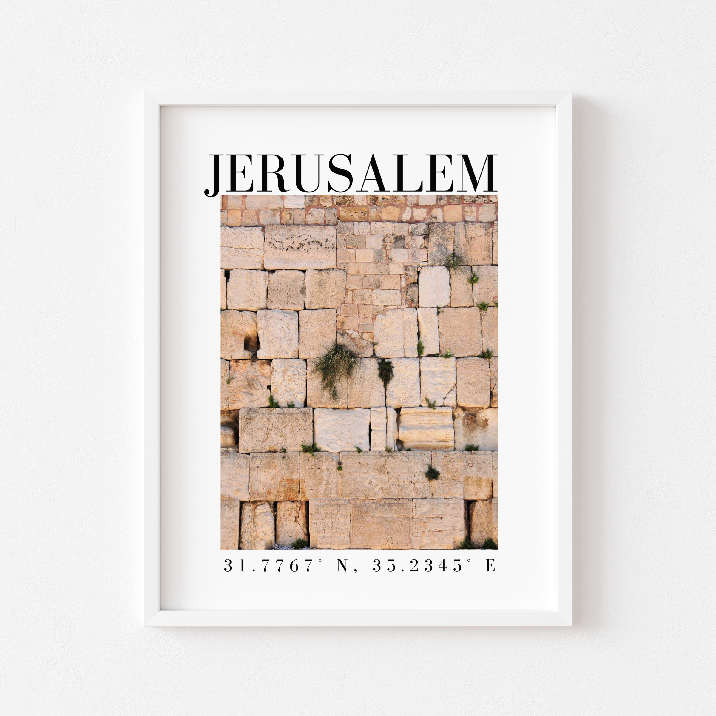 Jerusalem Western Wall Kotel Photo Wall Art